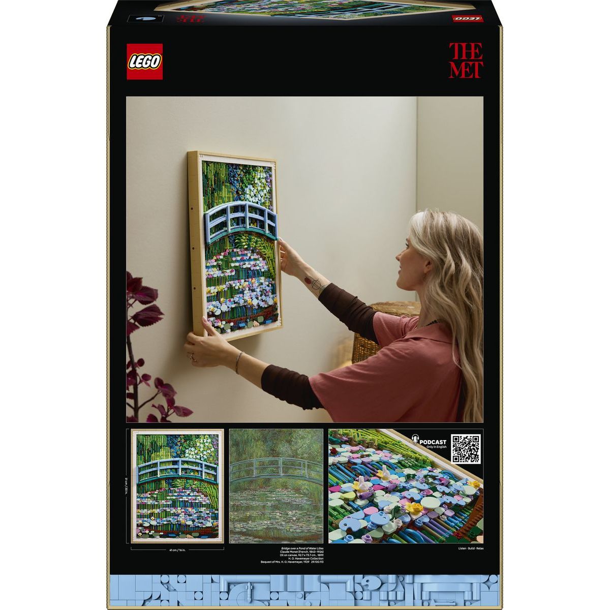 LEGO® Art 31220 Claude Monet - Most nad jezírkem s lekníny