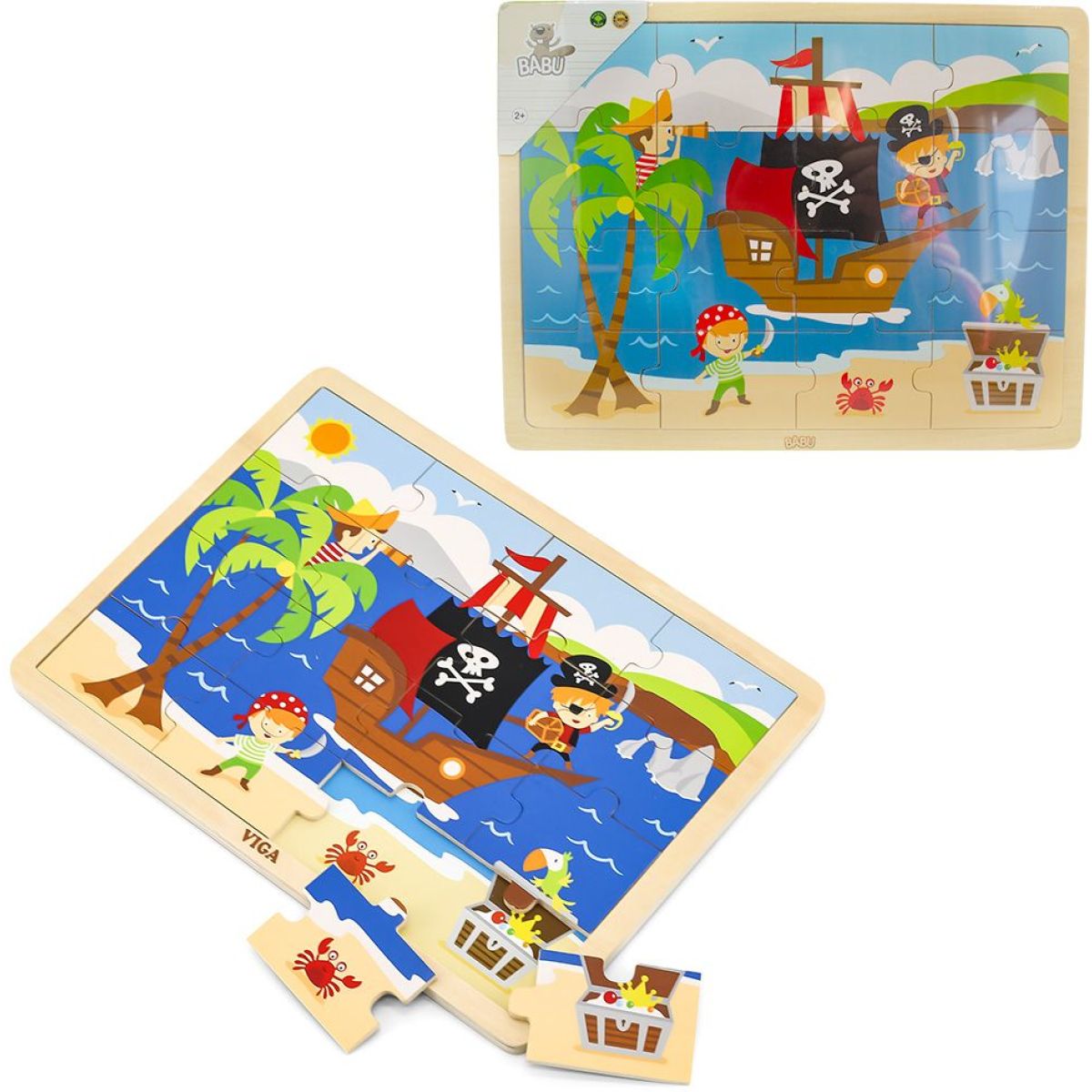 Babu Puzzle piráti
