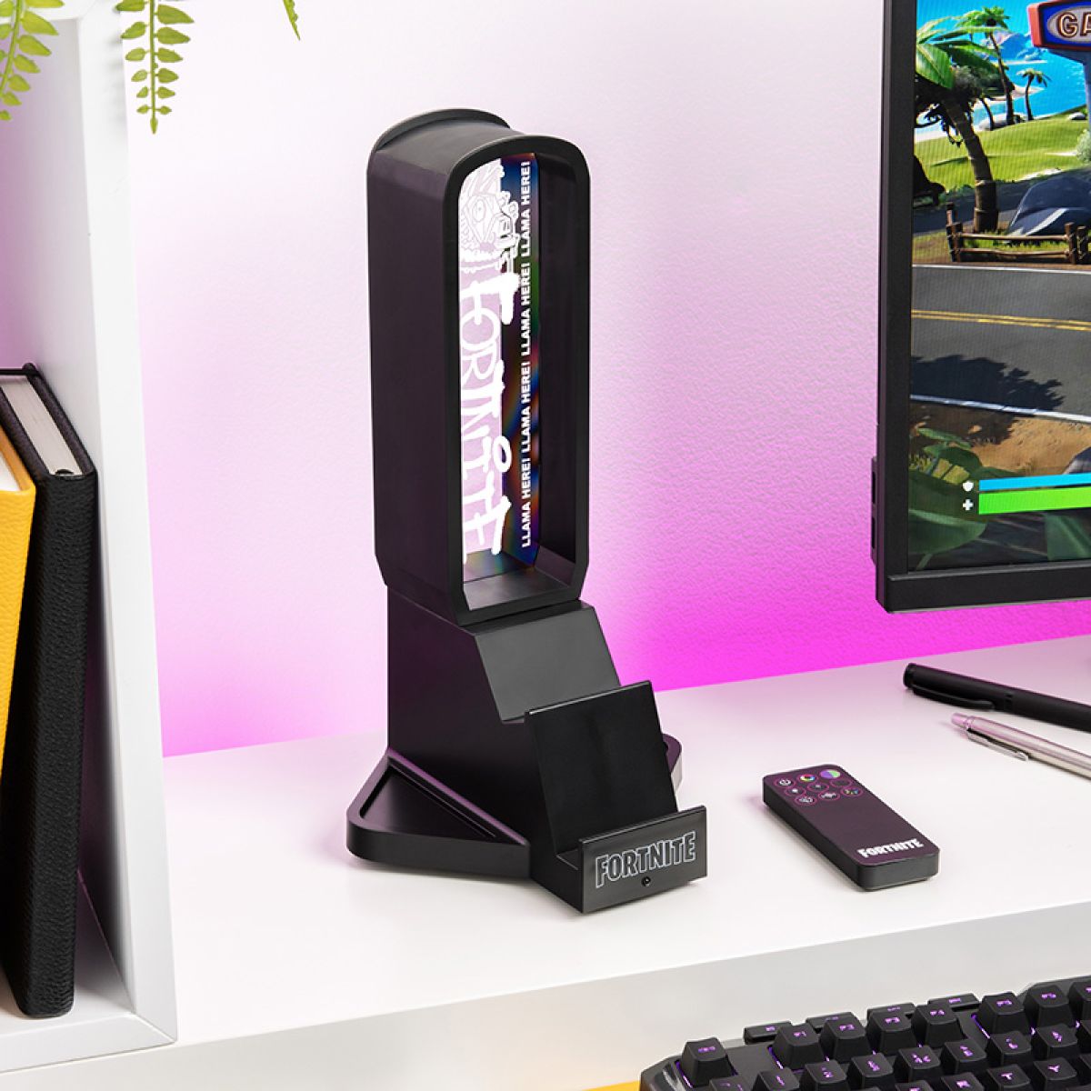 Paladone Fortnite držák sluchátek se světlem