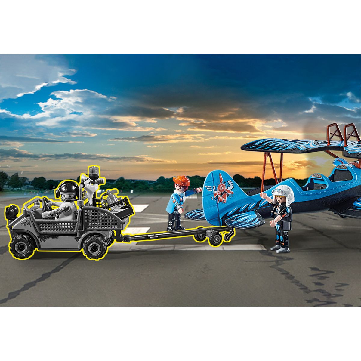 PLAYMOBIL® 70831 Air Stuntshow Dvouplošník Fénix