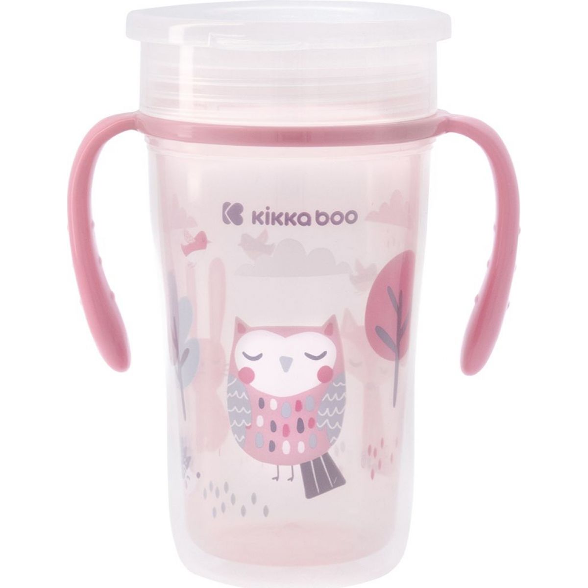KikkaBoo Hrnek trénovací 300 ml od 12 měs. Owl