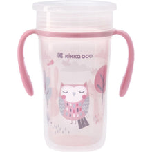 KikkaBoo Hrnek trénovací 300 ml od 12 měs. Owl