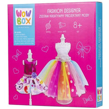 TM Toys Wow Box Módní návrhář Kreativní sada na navrhování šatů