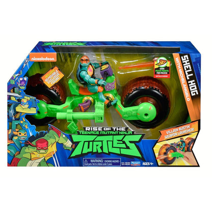 Teenage Mutant Ninja Turtles motorka s figurkou Michelangelo