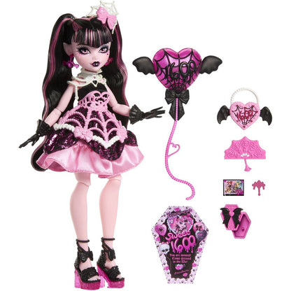Monster High panenka děsivě sladká oslava Draculaura