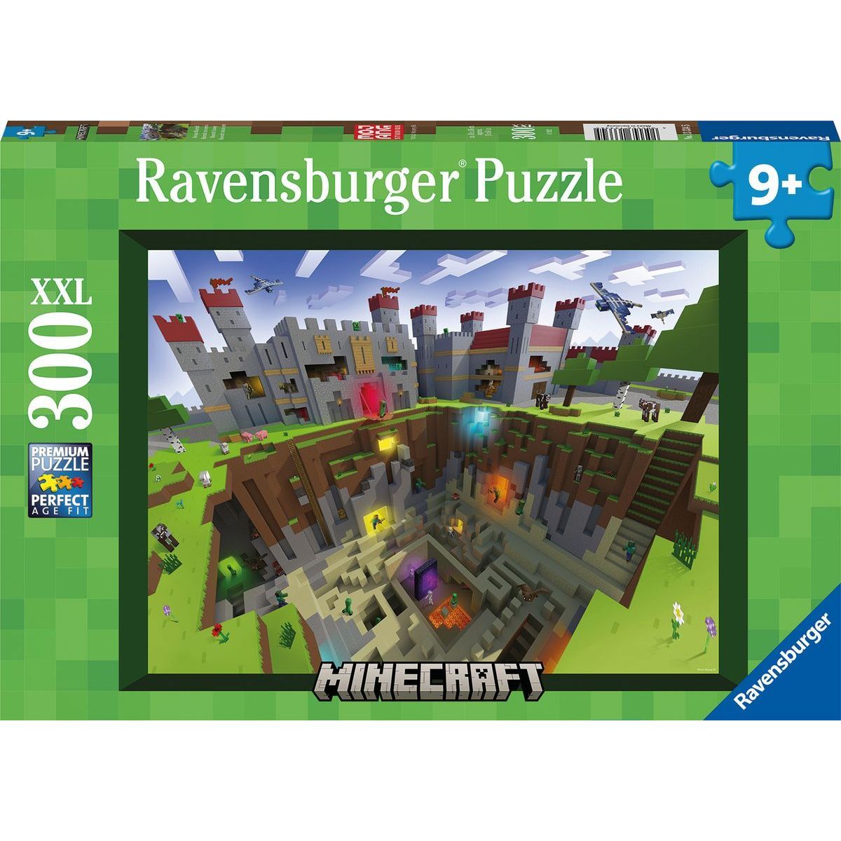 Ravensburger Puzzle Minecraft 300 dílků