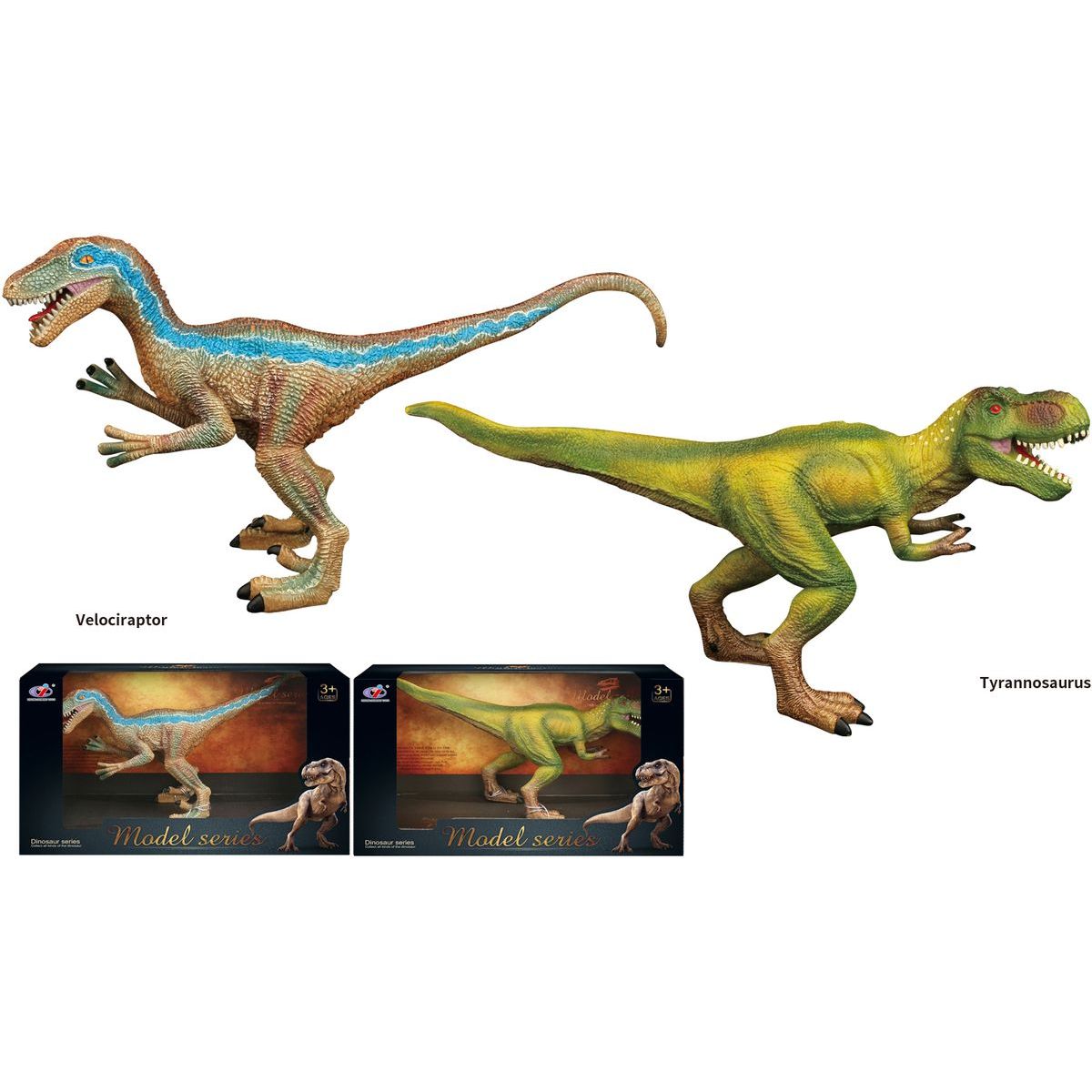 Sparkys Dinosauří svět - figurka V56 - Velociraptor