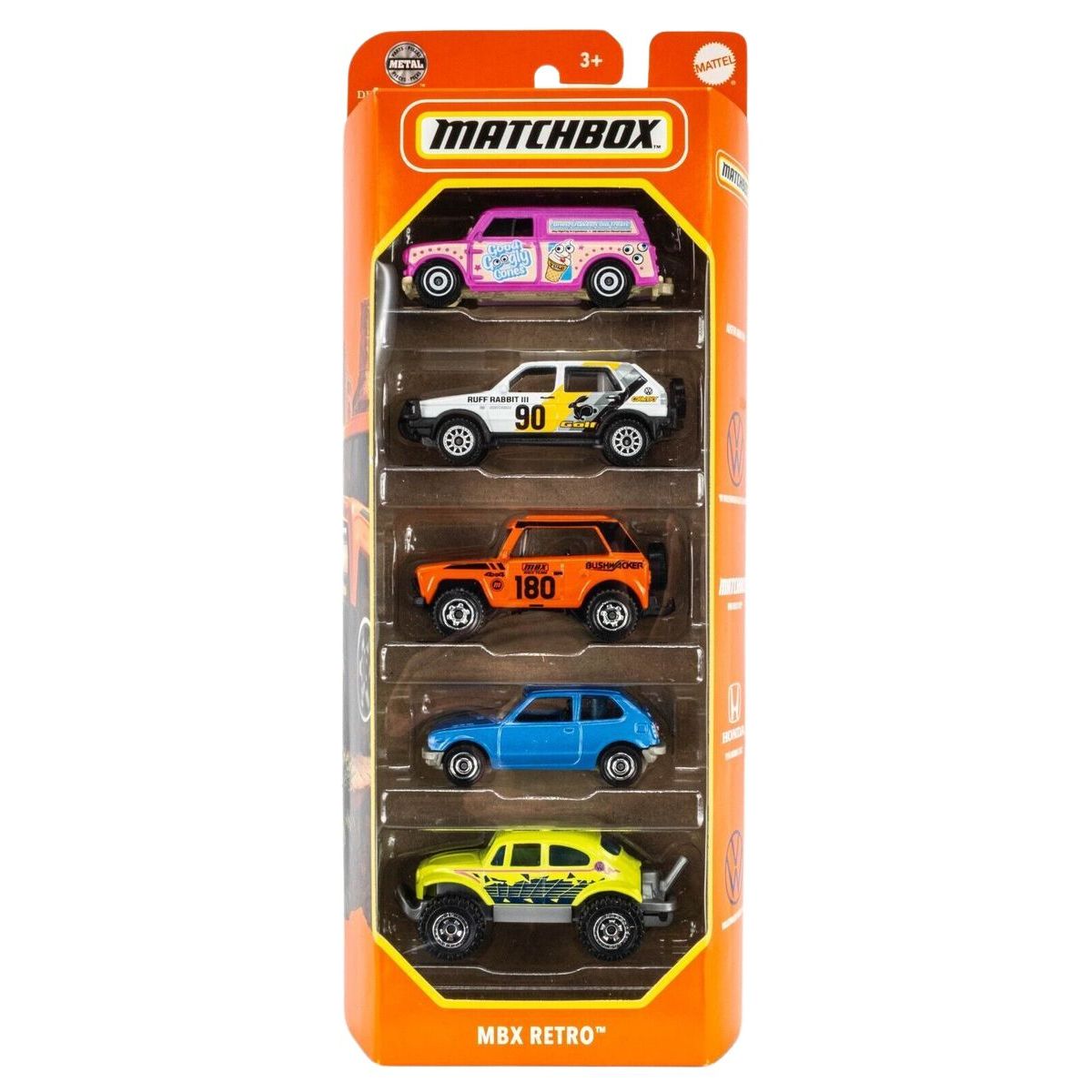 Matchbox Angličák 5ks Retro