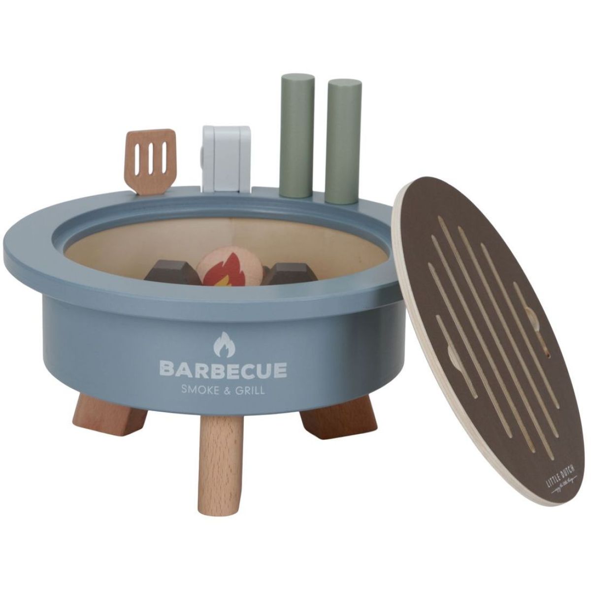 Little Dutch Barbecue sada dřevěná