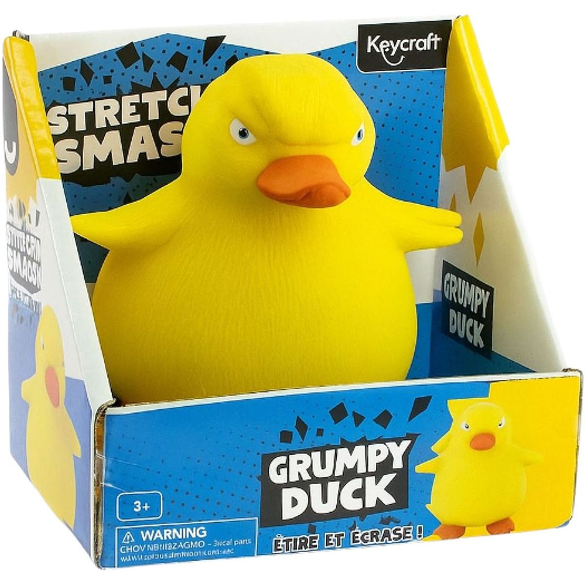 Alltoys Natahovací a mačkací nevrlá kachna