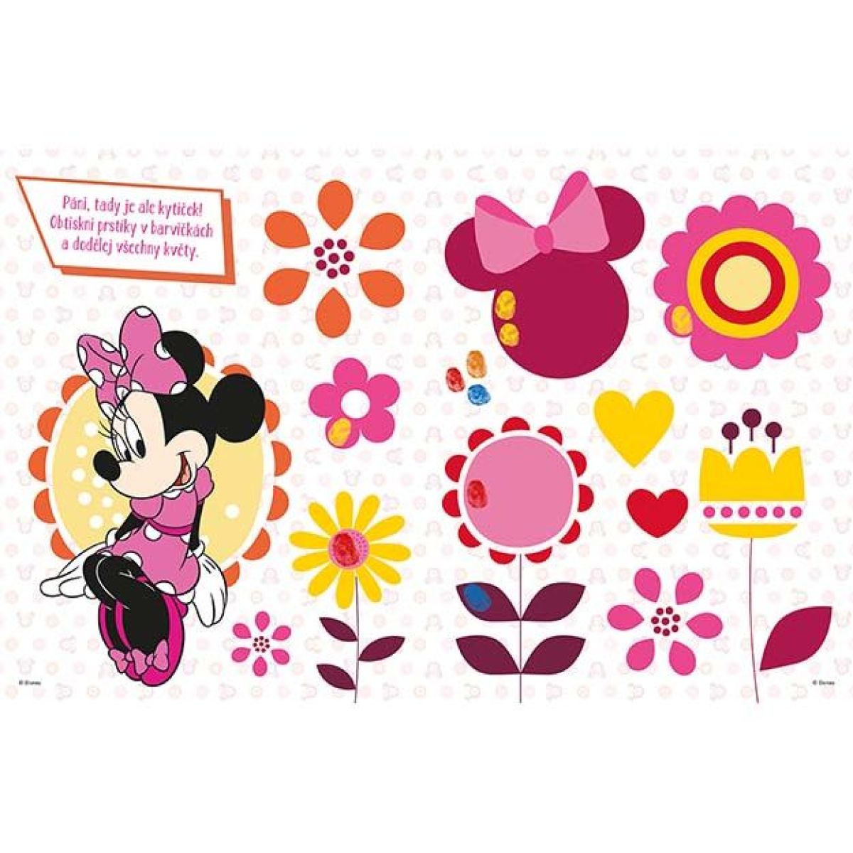 Jiří Models Barevné prstíky Minnie