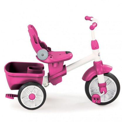 Little Tikes Tříkolka Perfect Fit 4 v 1 růžová
