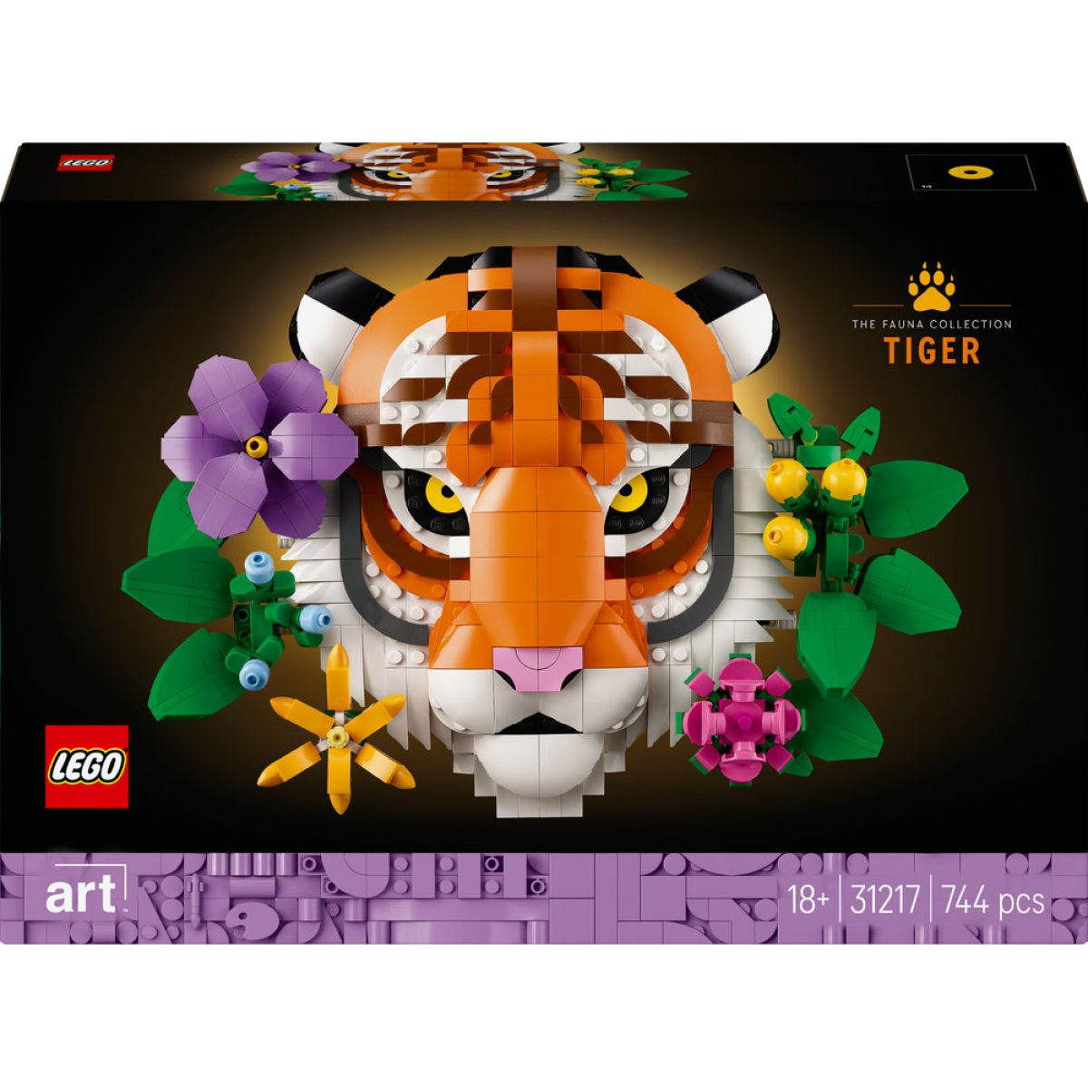 LEGO® Art 31217 Kolekce zvířat - Tygr