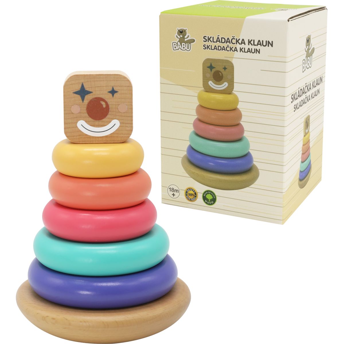 BABU Karnevalová stohovací pyramida