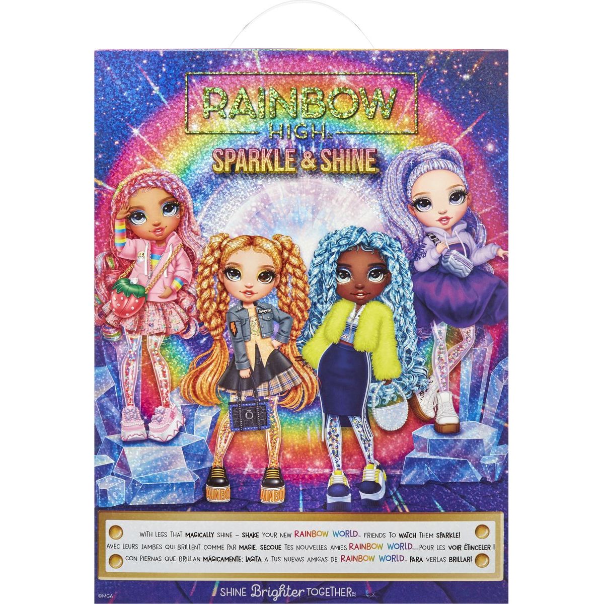 Rainbow High Sparkle & Shine panenka Clementine