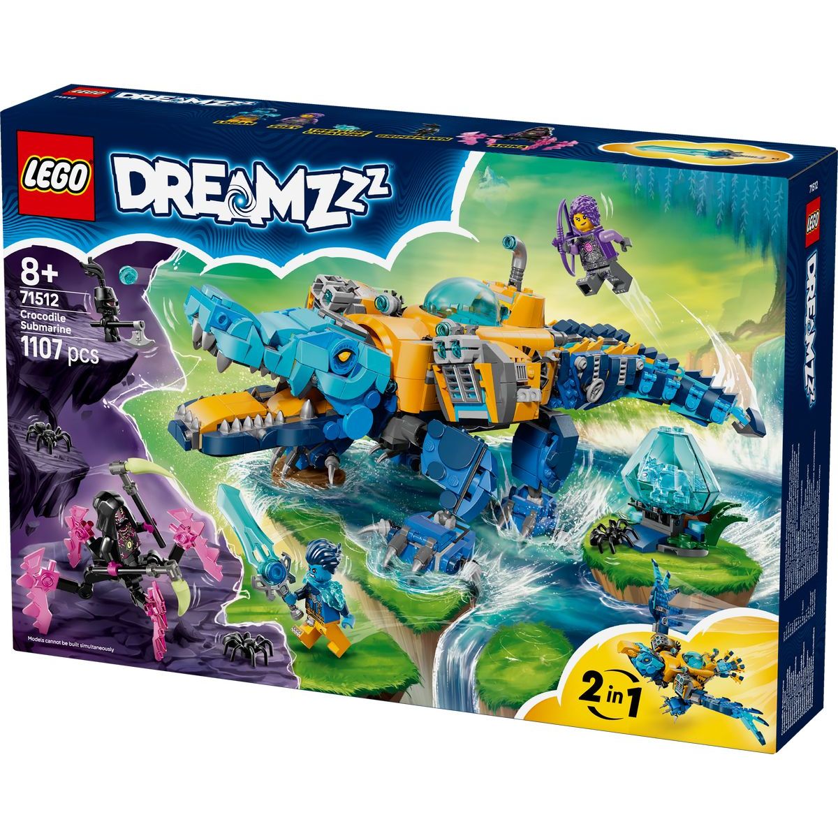 LEGO® 71512 Krokodýlí ponorka