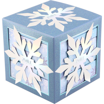 Adventní kosmetický kalendář Snowflake Puzzle - ledově bílá