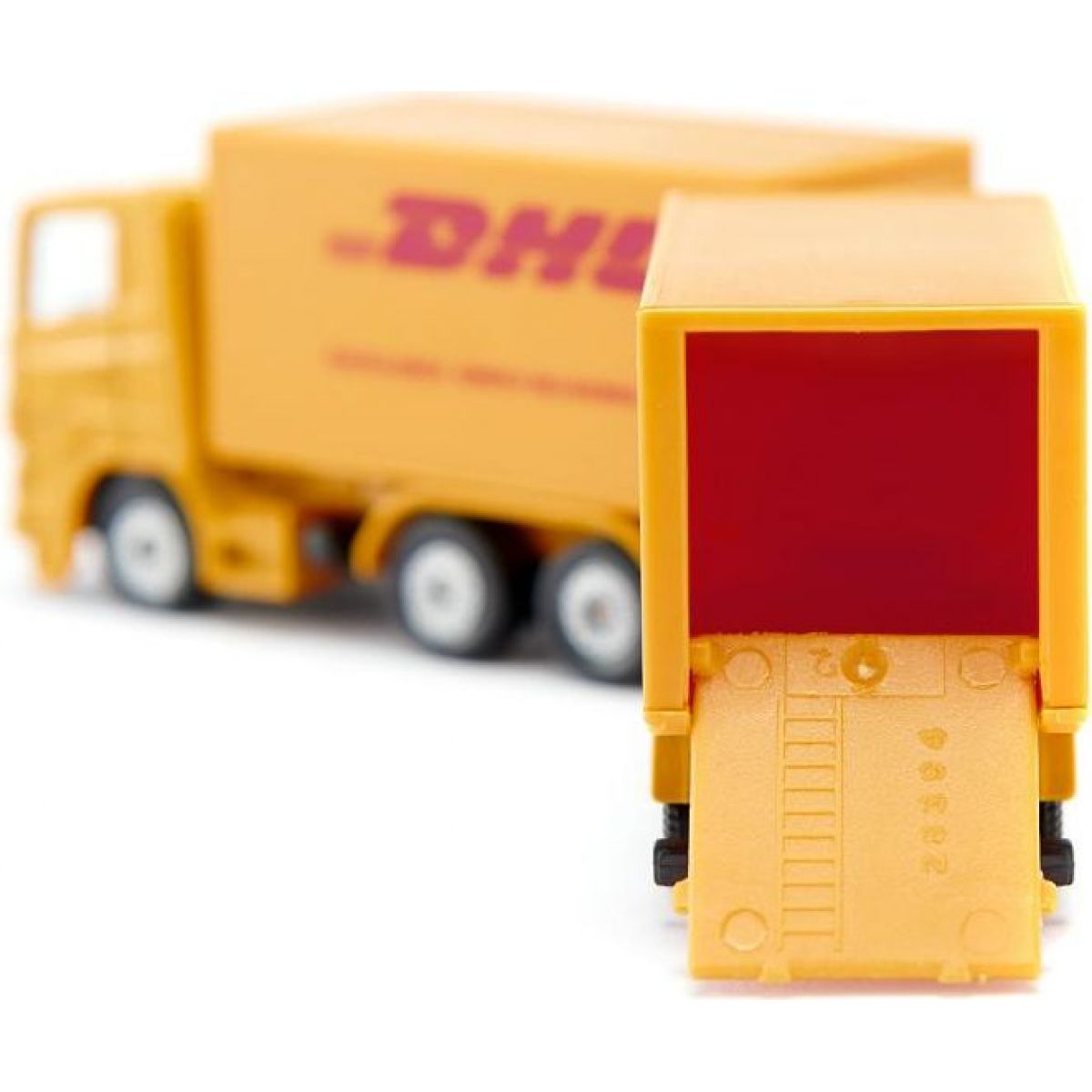 SIKU Blister 1694 SIKU Blister DHL kamion s přívěsem 1:120