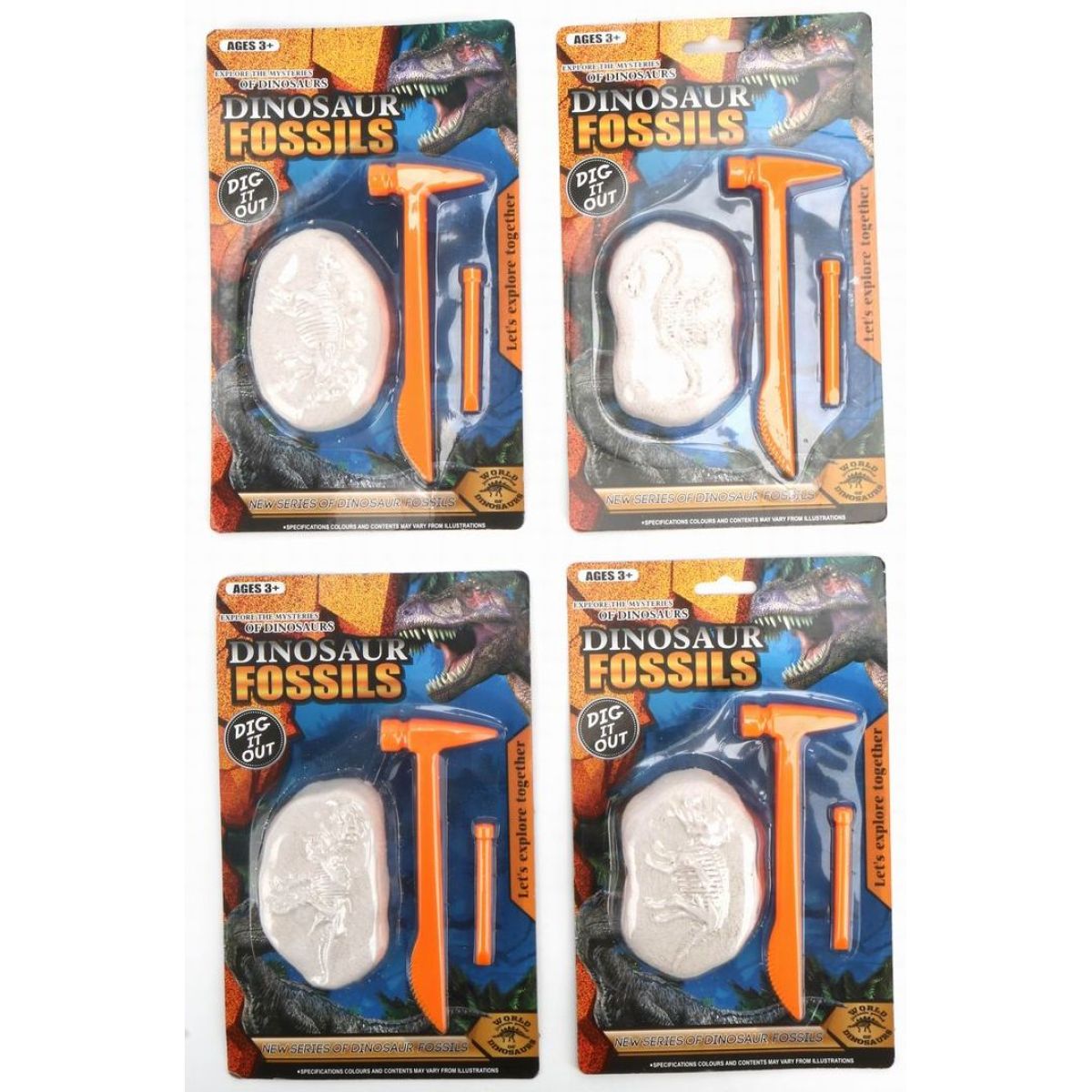Hrací set - vykopávky dinosauři