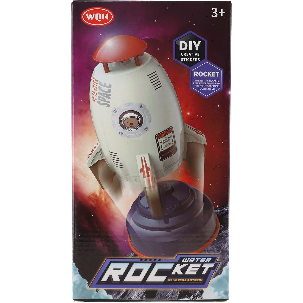 Plastový rozprašovač na zahradu Raketa
