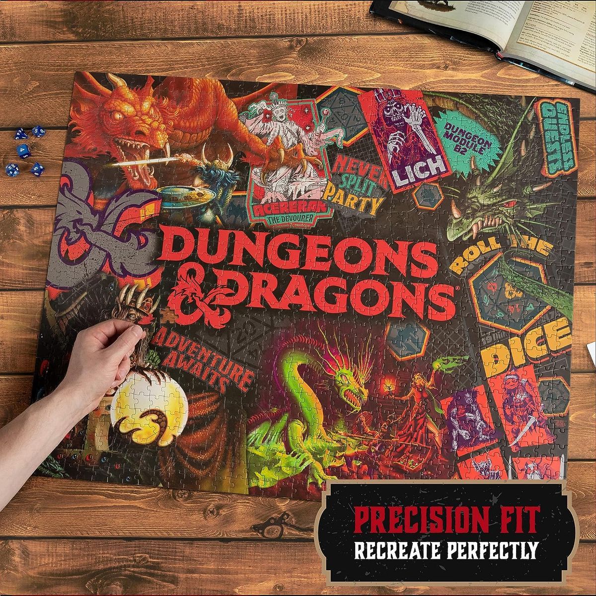 Puzzle Dungeon and Dragons 1000 dílků