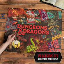 Puzzle Dungeon and Dragons 1000 dílků