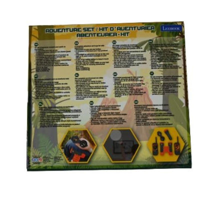Lexibook Dinosaurus set vysílačky, dalekohled, baterka, kompas