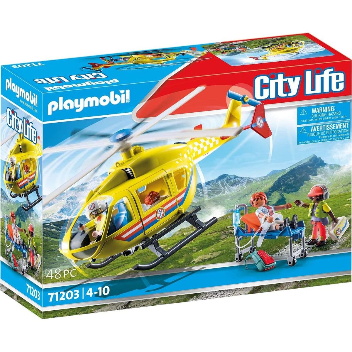 PLAYMOBIL® 71203 Záchranářský vrtulník