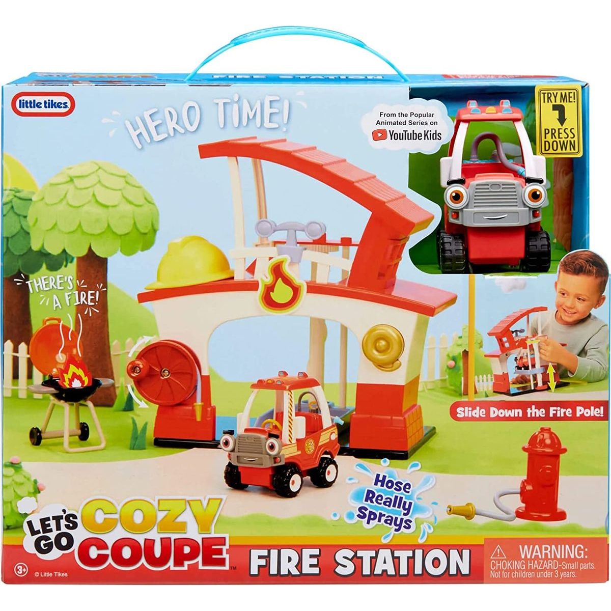 Little Tikes Let's Go Cozy Coupe Požární stanice