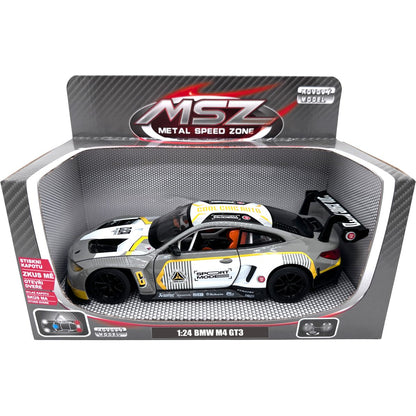 Sparkys 1:24 BMW M4 GT3 Stříbrně šedá