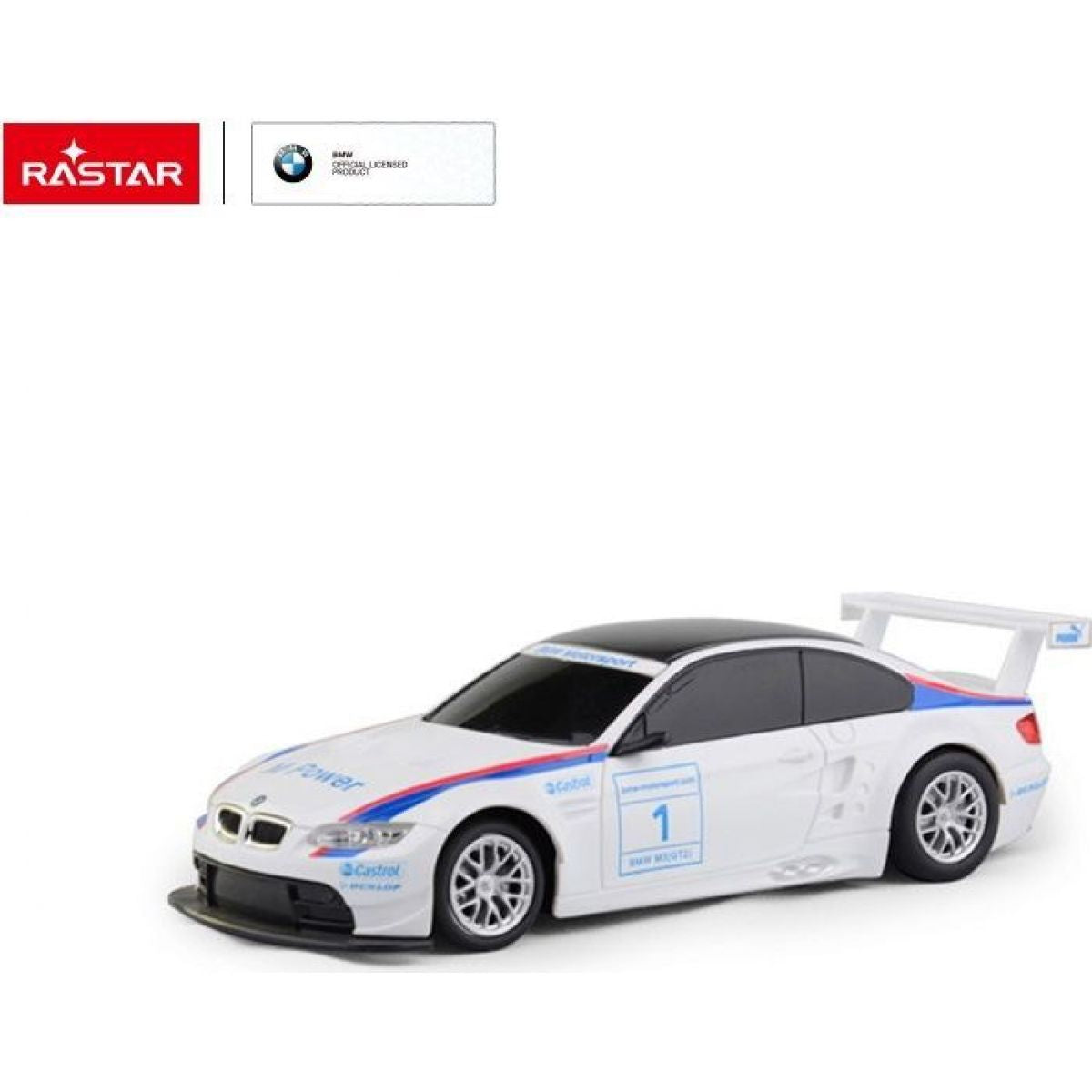 RC auto 1 : 24 BMW M3 bílý