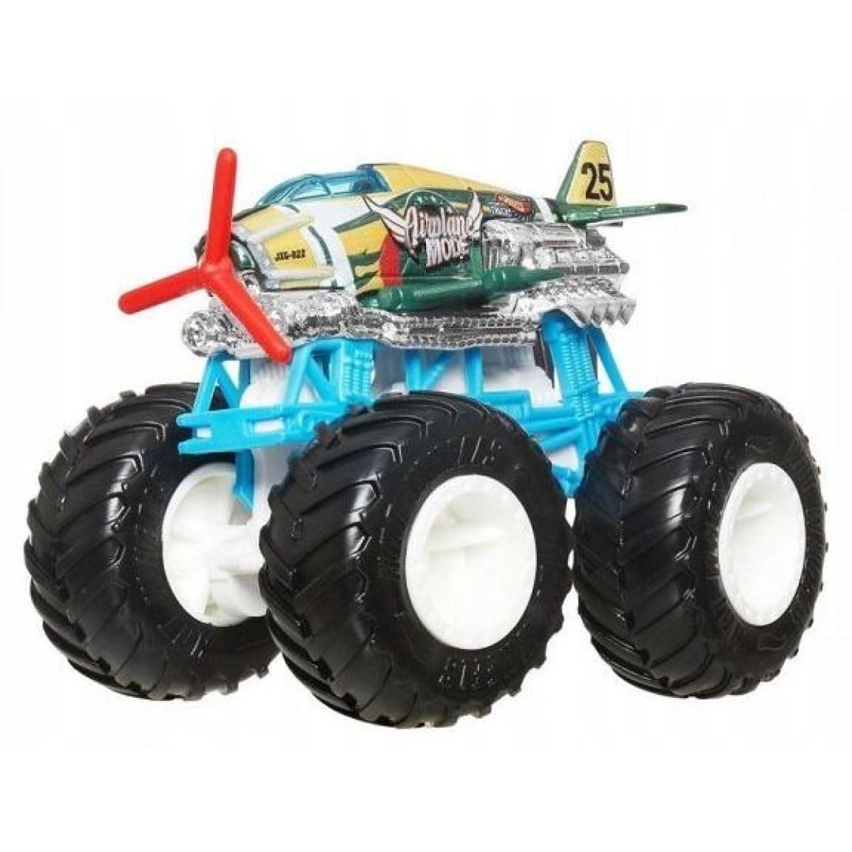 Mattel Hot Wheels Monster trucks demoliční duo Loko Punk a Airplane Mode