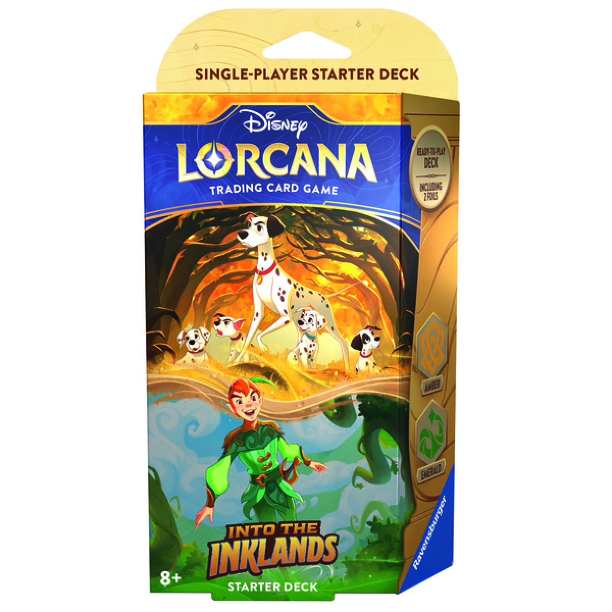 Disney Lorcana TCG: Into the Inklands - Starter Deck Amber & Emerald