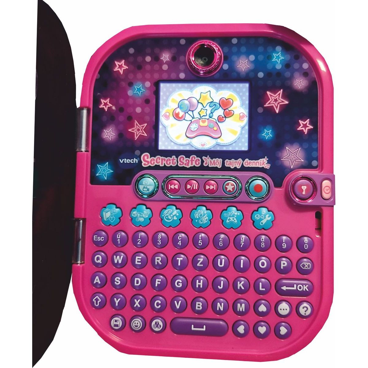 Vtech Kidi Secret Safe Môj tajný denník čierný SK - Poškozený obal