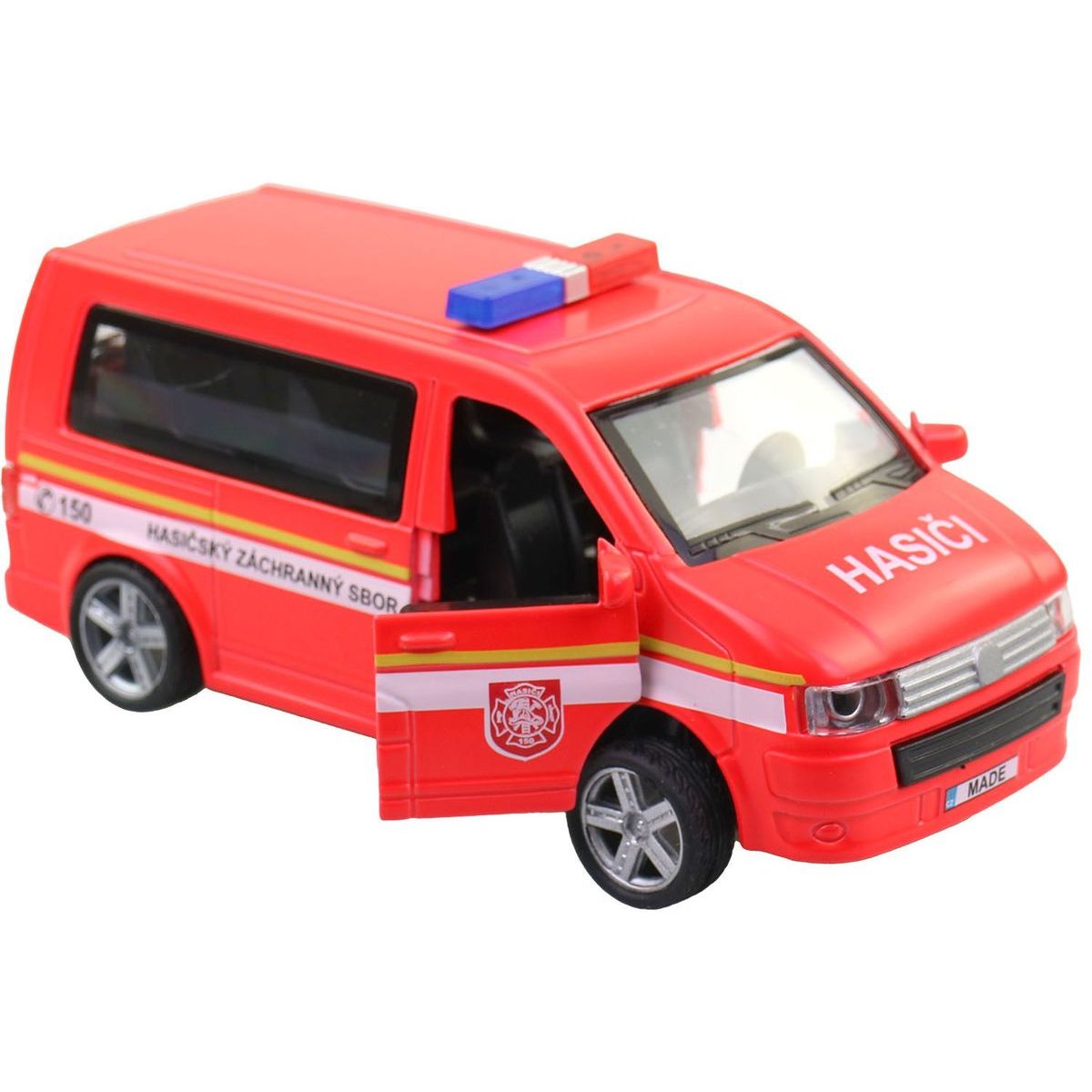 MaDe Auto, hasičská dodávka, CZ design i box