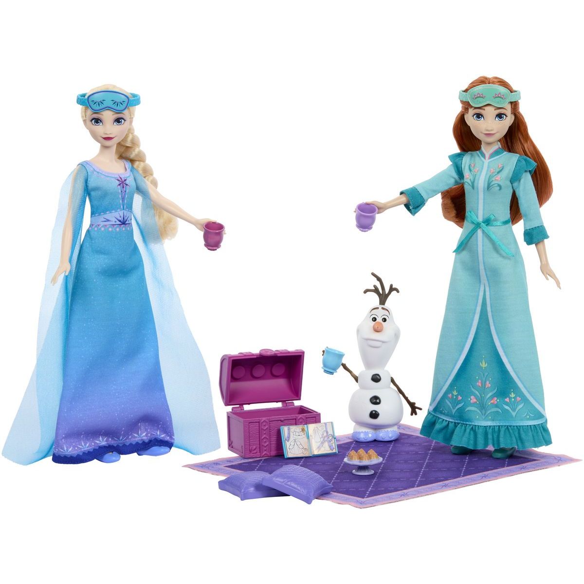 Mattel Ledové království Anna a Elsa pyžamová párty