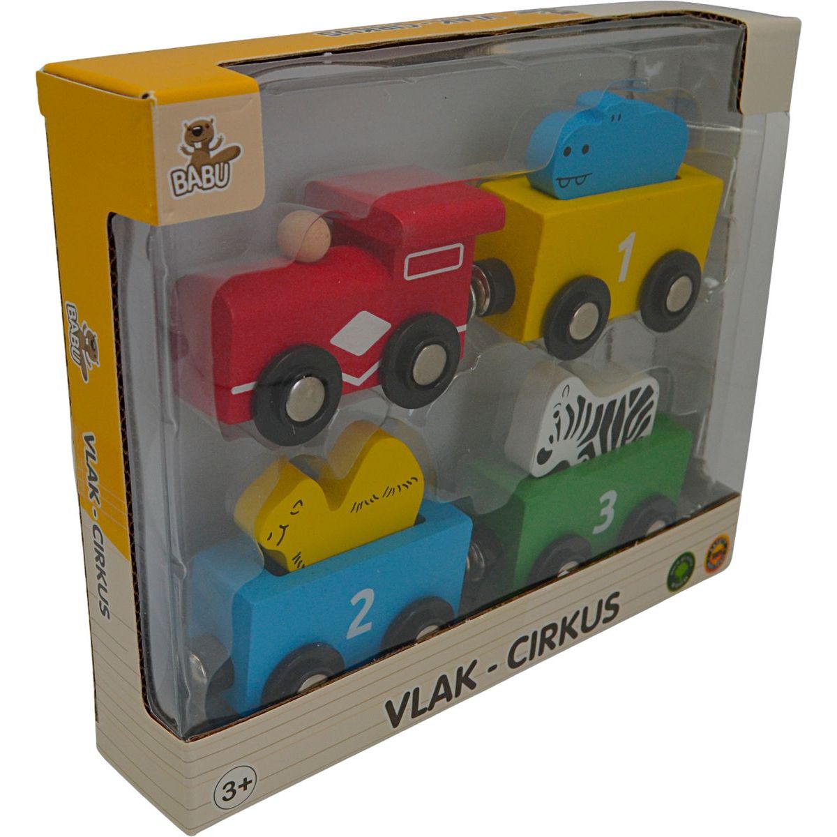 Sparkys BABU vláčky - Vláček cirkus