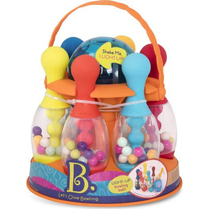 B.Toys Bowling sada se svítící koulí