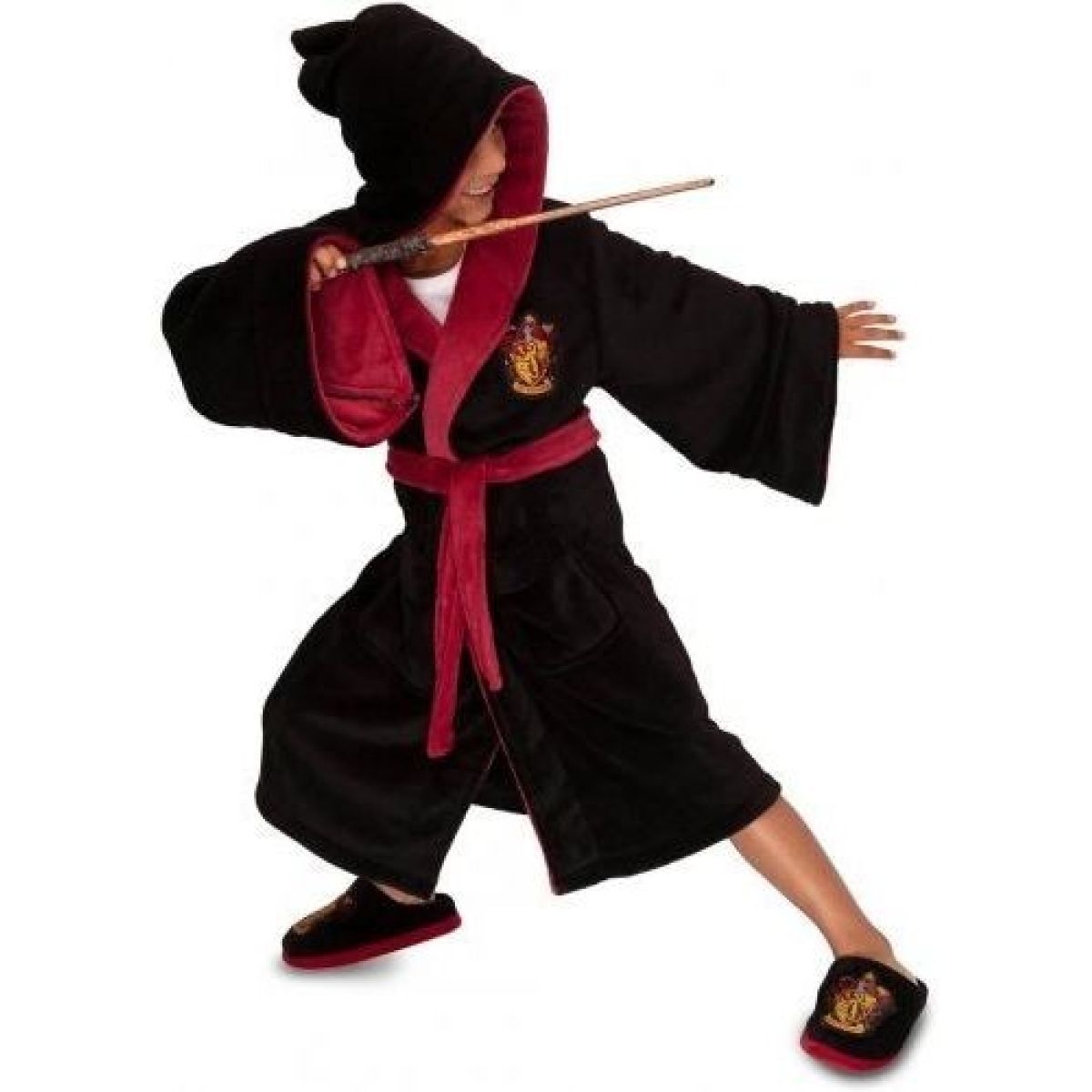 Groovy Harry Potter 1 Župan plášť dětský Nebelvír vel. L
