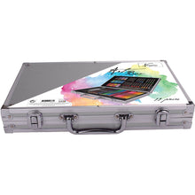 Craft Creative Umělecký kufřík kovový naplněný