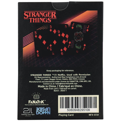 Fanatik Stranger Things Hrací karty