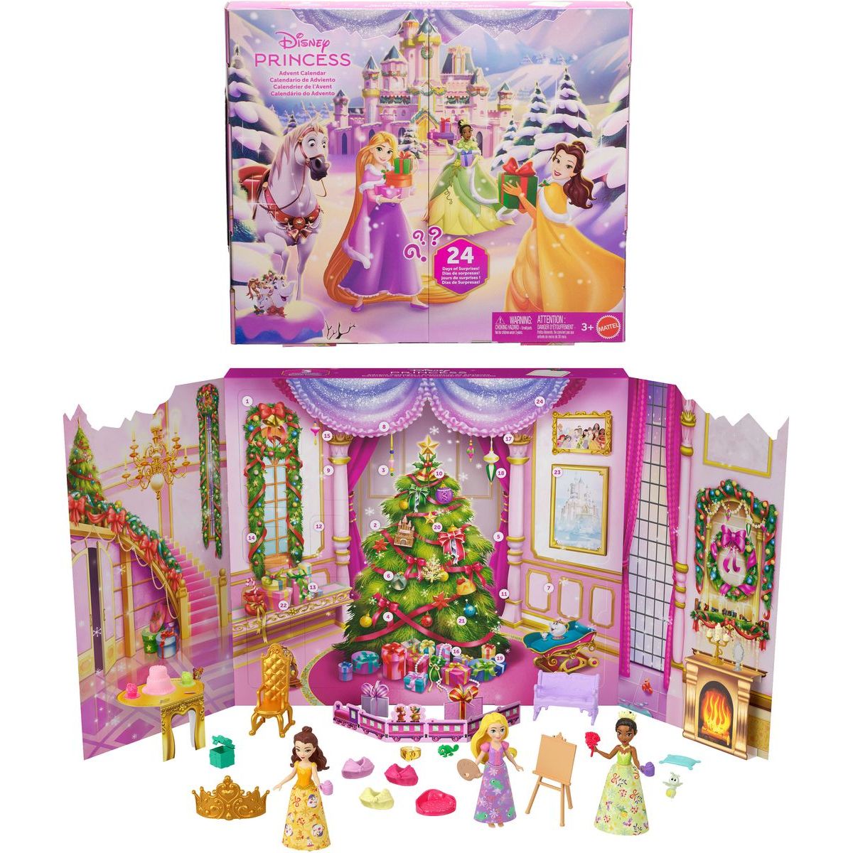 Disney Disney Princess Malá panenka adventní kalendář