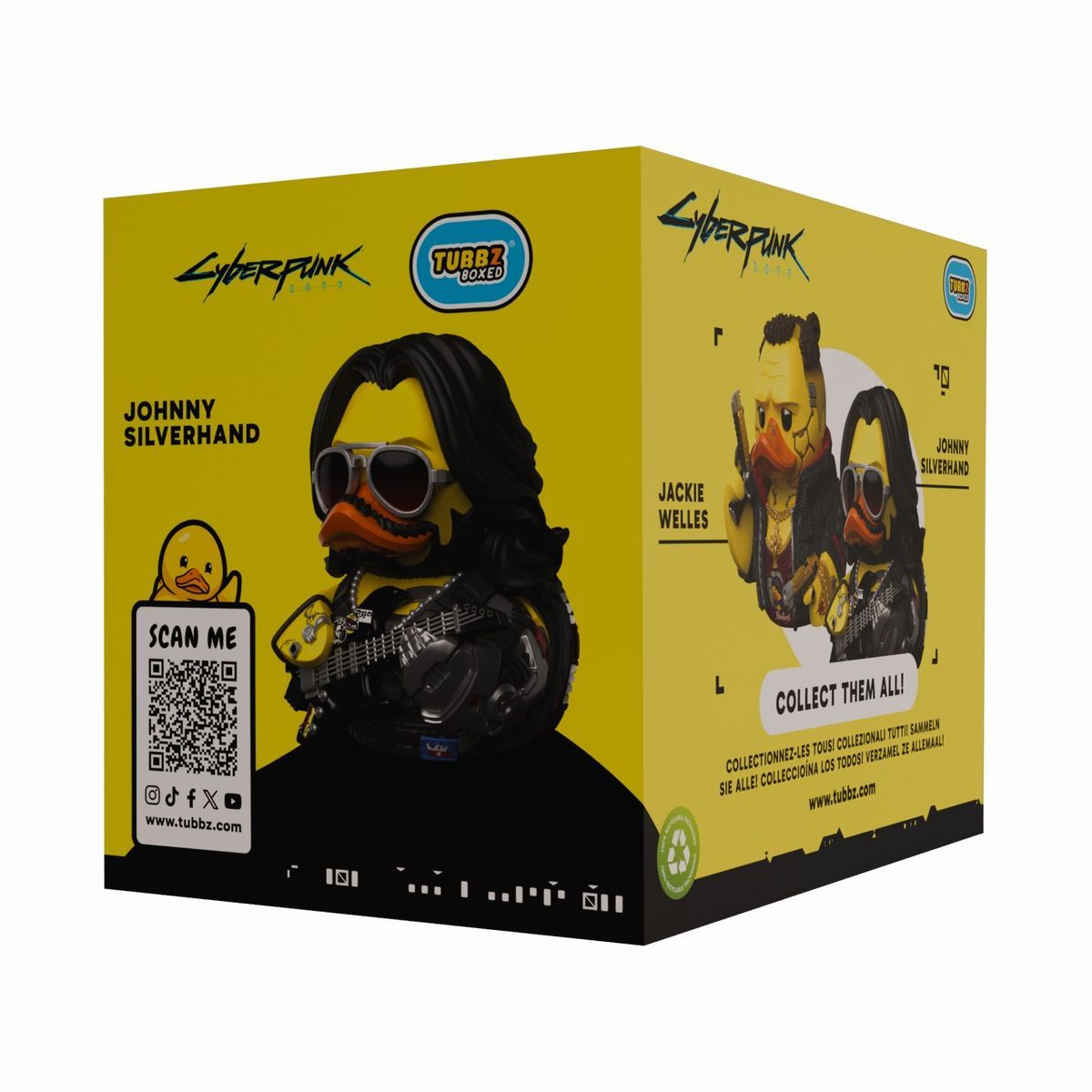 Numskull Tubbz kachnička Cyberpunk Johnny Silverhand