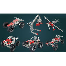Alltoys Kovová stavebnice terénní auto 288 dílků