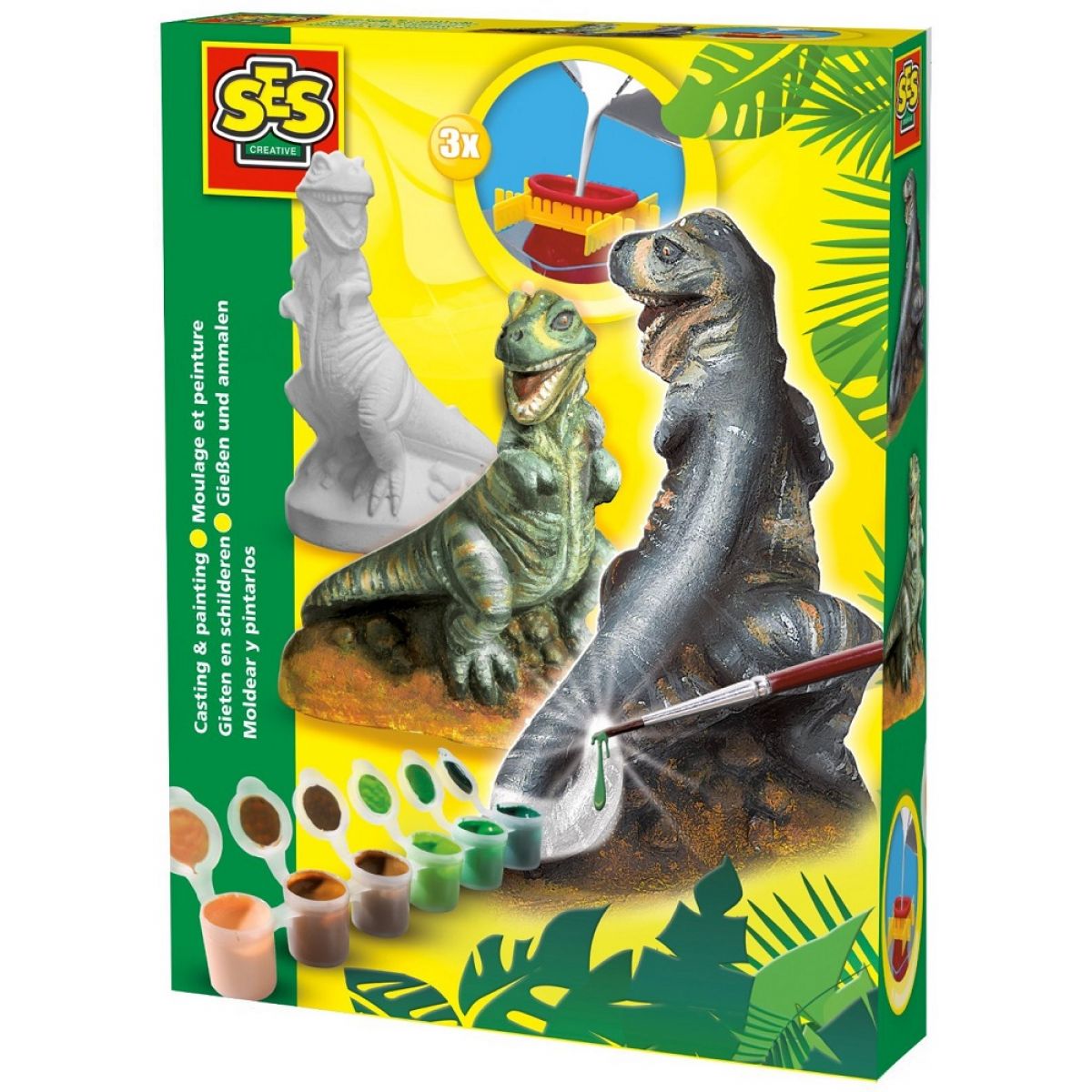 SES Sádrový komplet T-rex