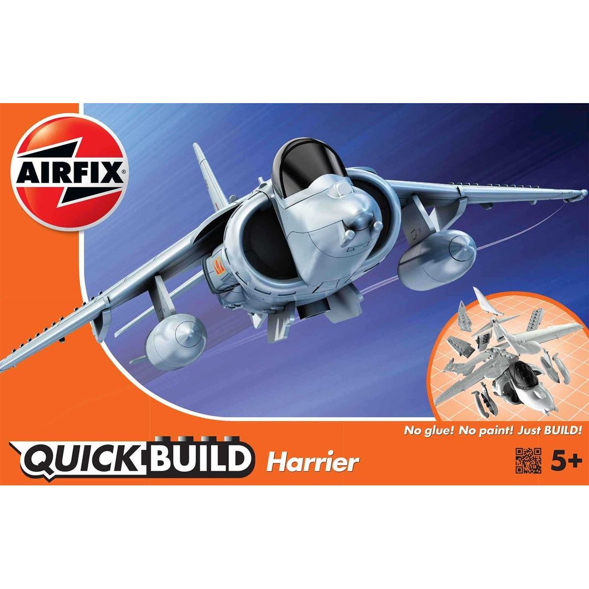 Airfix Quick Build letadlo J6009 Harrier - Poškozený obal