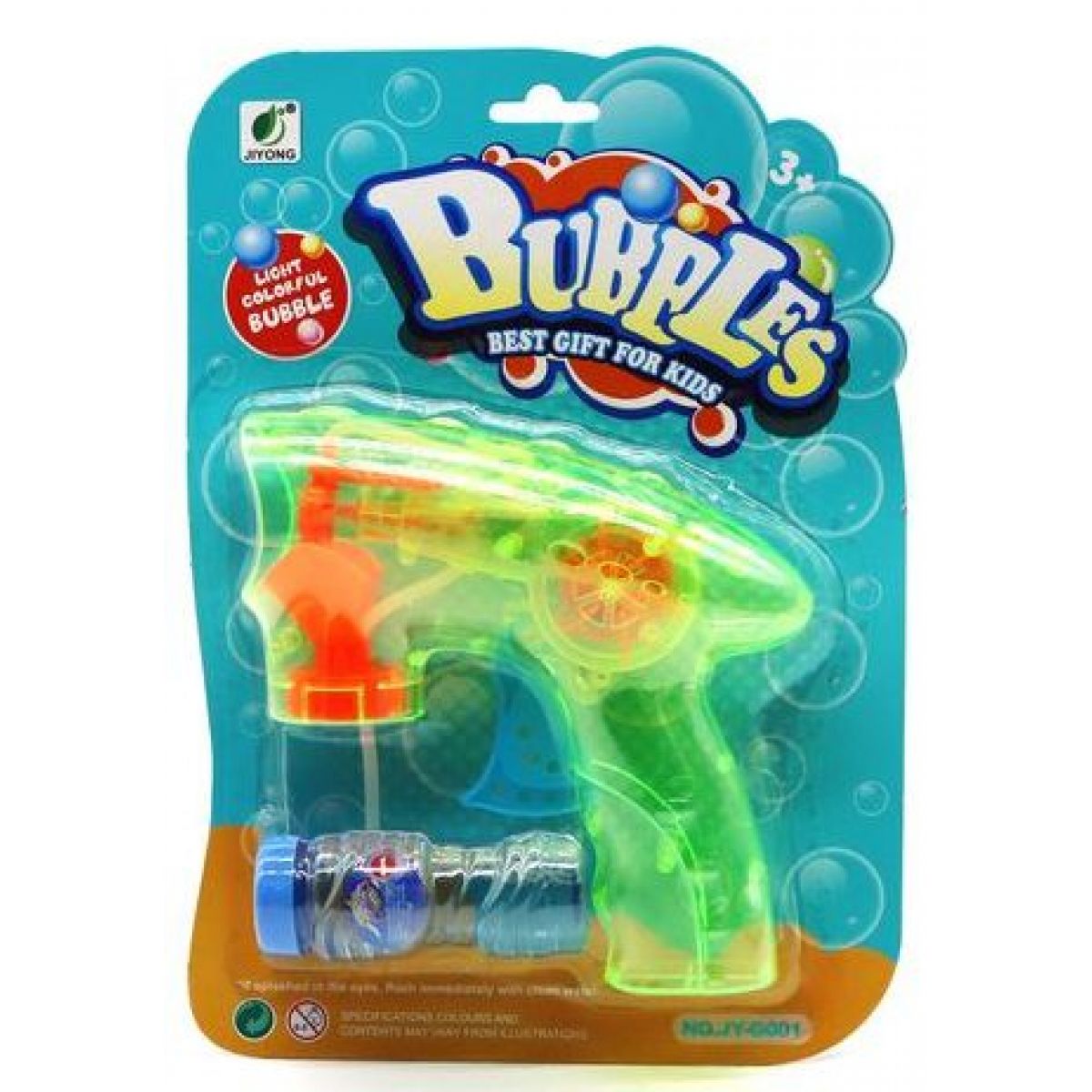 Alltoys Pistole bublifuková 55 ml žlutá