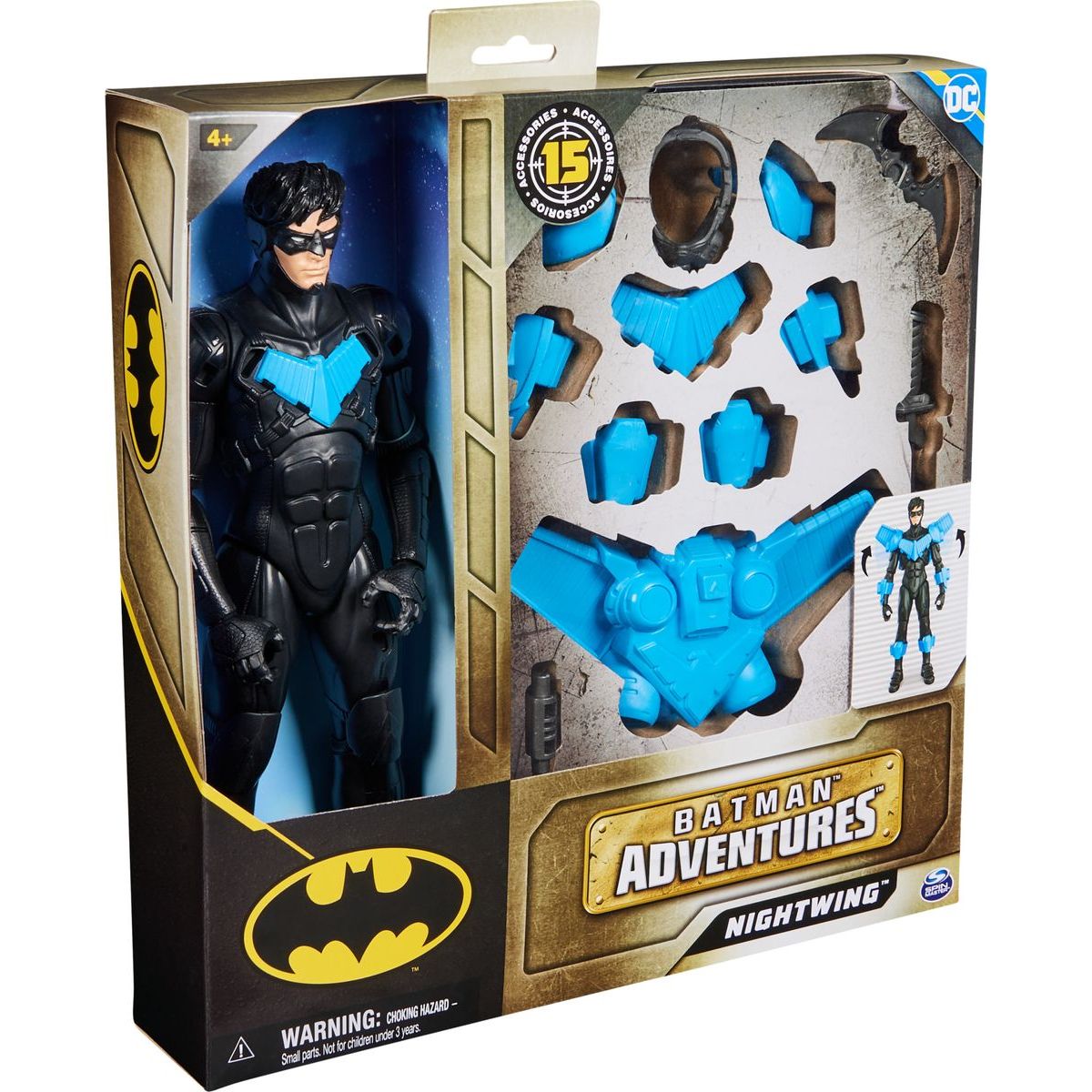 Spin Master Batman Figurka Nightwing s výbavou 30 cm