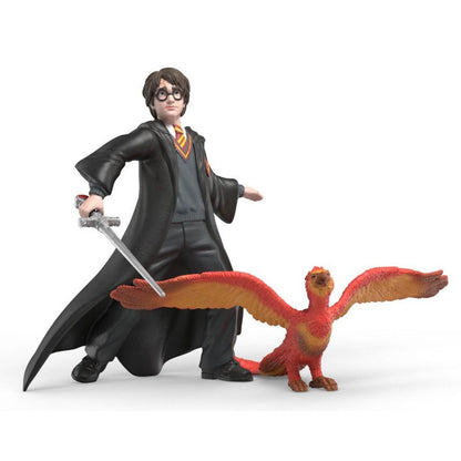 Schleich Harry Potter -Harry & Fawkes s mečem
