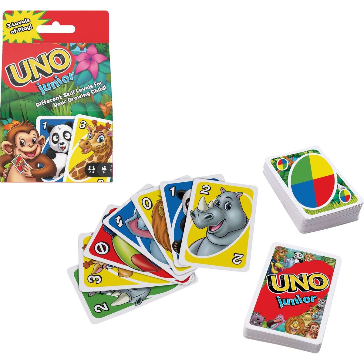 Mattel Uno Junior zvířátka